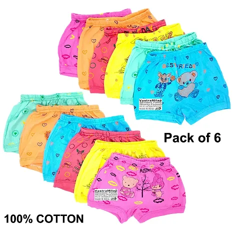 Stylish Panty Sleep Wear For Kids Pack Of 12