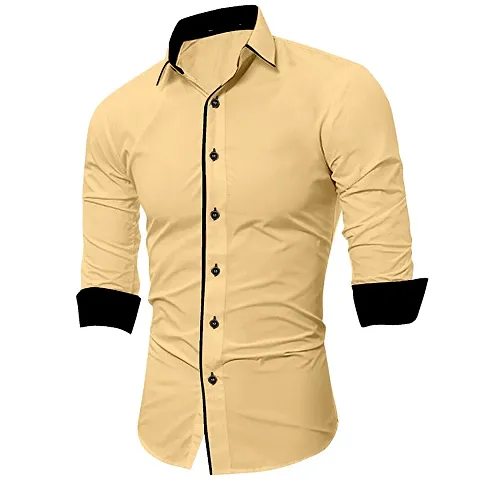 Comfortable Polycotton Long Sleeves Casual Shirt 