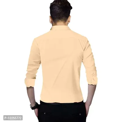 Stylish Cotton Slim Fit Casual Shirt For Mens-thumb2