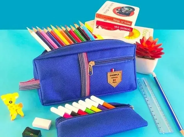 fanDream MultiPocket Pencil Pouch for Girls  Boys Stylish Pen Case