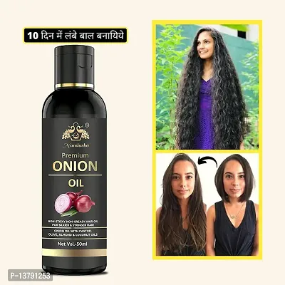 Premium Onion Hair Oil For Hair Growth And Hair Fall Control Herbal Oil