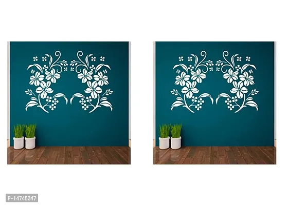 DIY Reusable Design Painting Wall Stencils Pack of 2  Suitable For Home Wall Decor