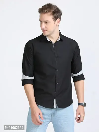 Pure Cotton Premium Quality Black Shirt