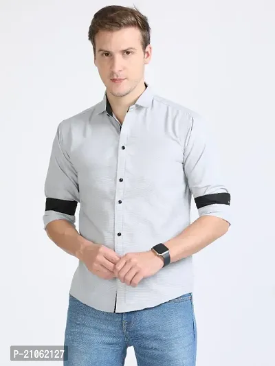 Pure Cotton Premium Quality Grey Shirt