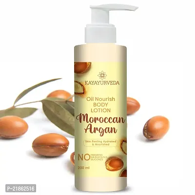 KAYAYURVEDA Ayurvedic Moroccan Argan Oil Body Lotion