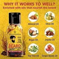 KAYAYURVEDA Beard Booster Oil with Natural Herbs Hair Oil-thumb4