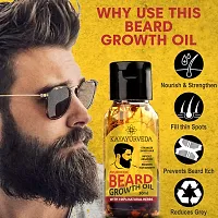 KAYAYURVEDA Beard Booster Oil with Natural Herbs Hair Oil-thumb3