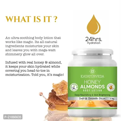 KAYAYURVEDA Honey  Almonds Advanced Nourishing Body Lotion for Normal to Dry skin-thumb4