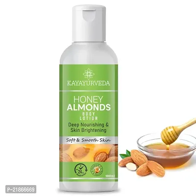 KAYAYURVEDA Honey  Almonds Advanced Nourishing Body Lotion for Normal to Dry skin