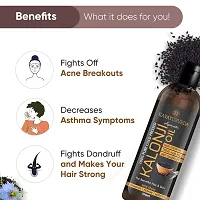 KAYAYURVEDA Cold Pressed Kalonji Oil - Black Seed Oil - For Hair  Skin Hair Oil-thumb1