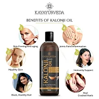 KAYAYURVEDA Cold Pressed Kalonji Oil - Black Seed Oil - For Hair  Skin Hair Oil-thumb2