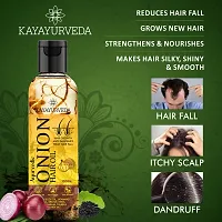 KAYAYURVEDA Ayurvedic Onion Oil for Controls Hair Fall and Hair Growth Hair Oil-thumb4