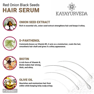 KAYAYURVEDA Onion Hair Serum for Silky  Smooth Hair-thumb2