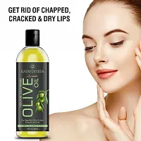 KAYAYURVEDA Cold Pressed Olive Oil for Skin, Hair  Lips | For Strong Healthy Hair and Shiny Skin Hair Oil-thumb1