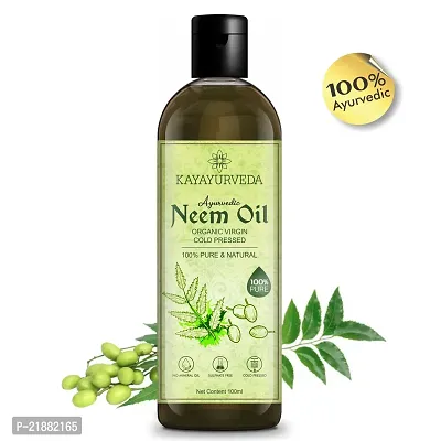 KAYAYURVEDA Neem Oil for Hair  Skin Hair Oil