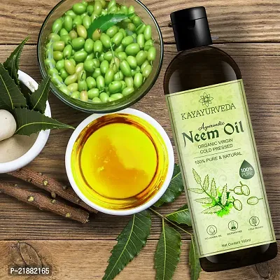 KAYAYURVEDA Neem Oil for Hair  Skin Hair Oil-thumb5