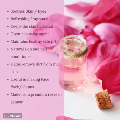 KAYAYURVEDA 100% Pure Rose Water (Gulab Jal) for Face  Skin Care - Men  Women-thumb2