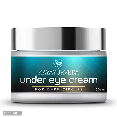 KAYAYURVEDA Under Eye Cream Enriched with Natural Oils to Remove Dark Circles  Wrinkles