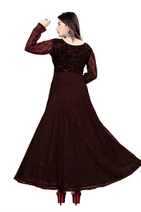 Stylish Fancy Polyester Ethnic Gown For Women-thumb3