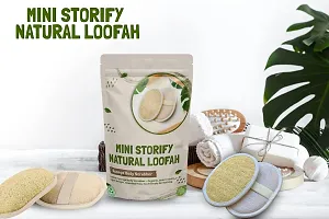 Mini Storify Truly Organic 1.Bamboo Cotton ear buds/swabs | 80 Stems | 2. Kids bamboo tooth brush - Oral Cleaning, | 2. Loufah/loofah Pads, Sponge Body scrubber | 6. Bamboo Straw (8 inch) (PACK OF 11)-thumb2