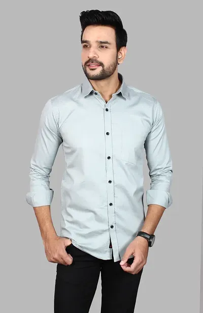 Trendy Cotton Long Sleeves Casual Shirt