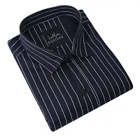 COTTON BLEND-STRIPED SHIRT FOR MEN-thumb2