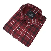 COTTON BLEND-CHECK SHIRT FOR MEN-thumb1