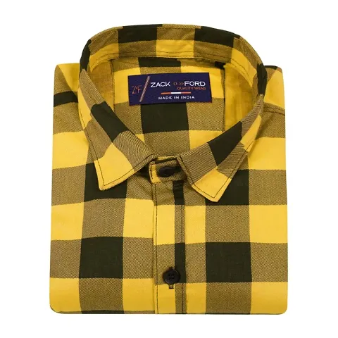 Liza Martin - Premium Quality Checked Cotton Casual Full Sleeve shirt