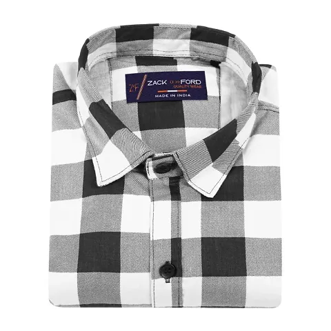 Liza Martin - Premium Quality Checked Cotton Casual Full Sleeve shirt
