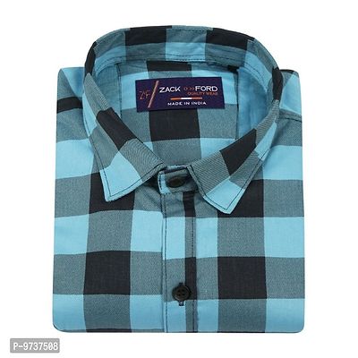 Trendy Cotton Blend Casual Shirt for Men-thumb0