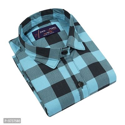 Trendy Cotton Blend Casual Shirt for Men-thumb3