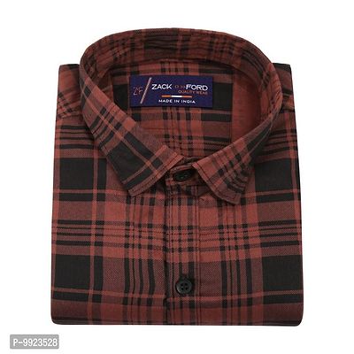 Trendy Cotton Blend Long Sleeves Casual Shirt for Men