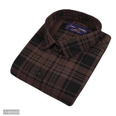 Trendy Cotton Blend Long Sleeves Casual Shirt for Men-thumb2