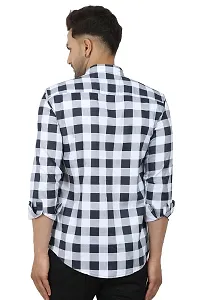 Trendy Cotton Blend Check Shirt for Men-thumb4