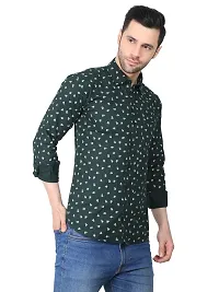 Stylish Cotton Blend Printed Shirt for Men-thumb2
