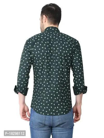 Stylish Cotton Blend Printed Shirt for Men-thumb4