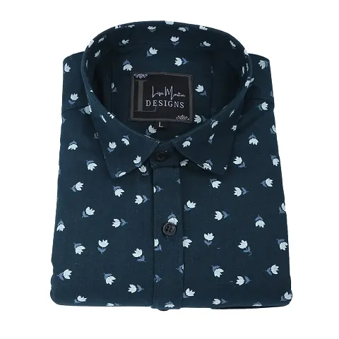 Premium Quality Long Sleeve Printed Casual Shirt For Men