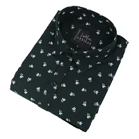 COTTON  BLEND CASUAL-PRINTED SHIRT FOR MEN-thumb3