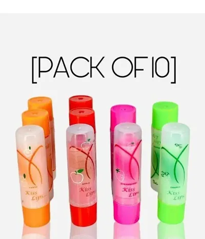 Pack Of 10 Lip Balm
