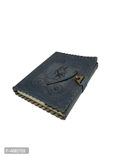 KAGZI Handmade Pure Leather Diary for Men and Women-thumb0