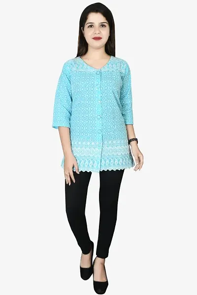 Classic Chikankari Tops for Women