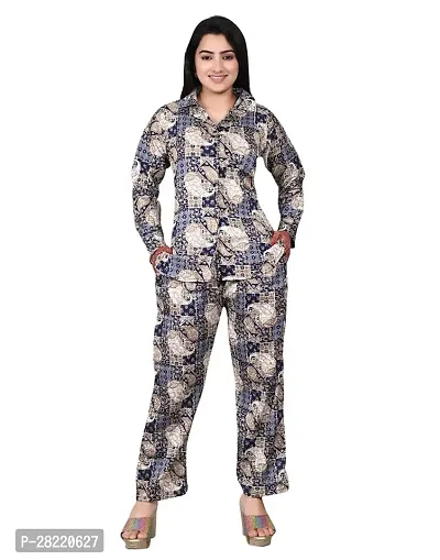 Stylist Cotton Printed Co-ord Set For Women