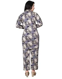 Stylist Cotton Printed Co-ord Set For Women-thumb1