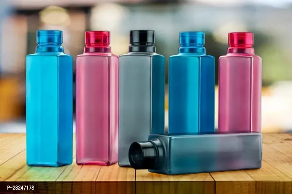 New Plastic Water Bottles Pack Of 6-thumb0