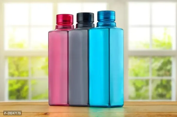 New Plastic Water Bottles Pack Of 3-thumb0