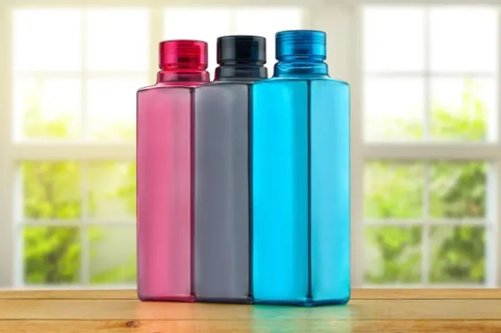 Set of Plastic Water Bottles