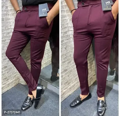 Men track pants wine