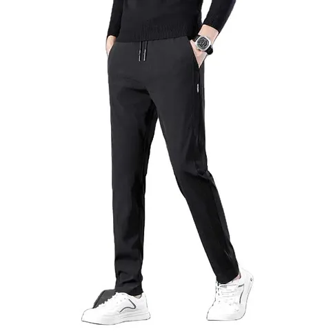 Stylish Polyester Solid Trackpant for Men