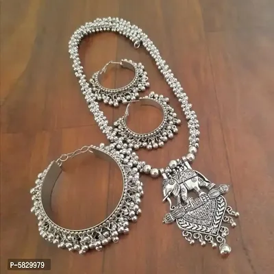 Traditional German Silver Jewellery Set for Women