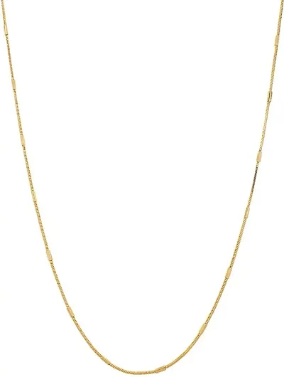 Gold Plated Brass Neck Chain for Men And Women